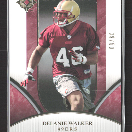 2006 Upper Deck Ultimate Ultimate Rookies Delanie Walker #300 Gold /50