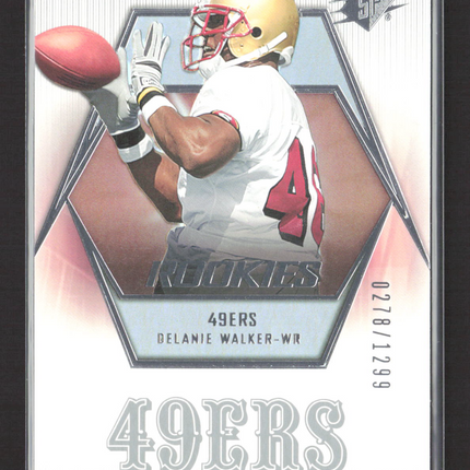 2006 Upper Deck SPx Delanie Walker #117 0278/1299