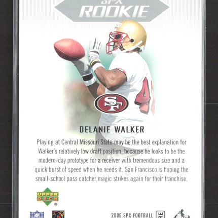 2006 Upper Deck SPx Delanie Walker #117 0278/1299