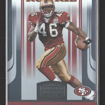 2006 Donruss Gridiron Gear Delanie Walker #134 450/599
