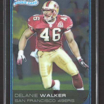 2006 Bowman Chrome Delanie Walker #49