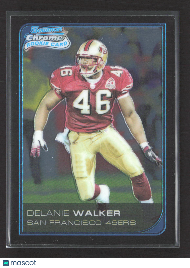 2006 Bowman Chrome Delanie Walker #49