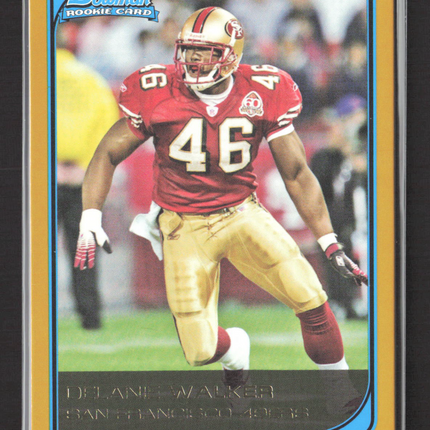2006 Bowman Gold Delanie Walker #266