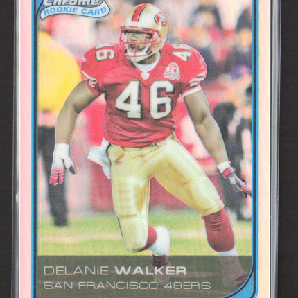 2006 Bowman Chrome Delanie Walker #49 Refractor /500
