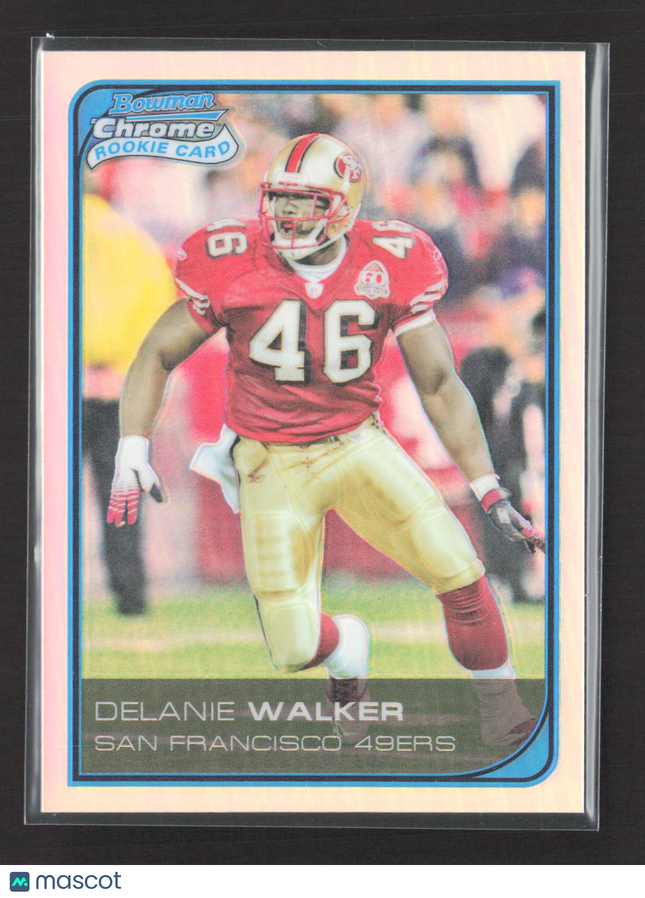 2006 Bowman Chrome Delanie Walker #49 Refractor /500