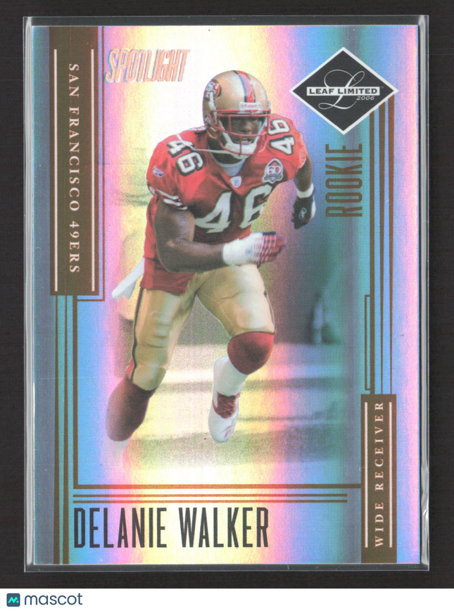 2006 Leaf Limited Spotlight Delanie Walker #179 /50
