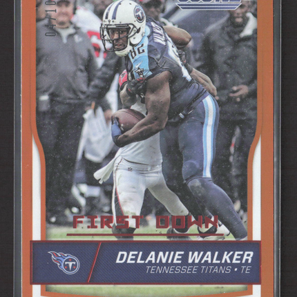 2016 Panini Score Football Delanie Walker #314 First Down 04/10