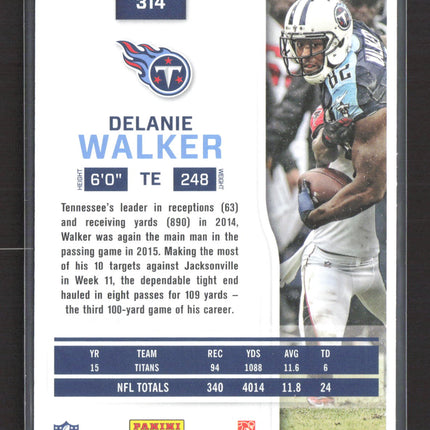 2016 Panini Score Football Delanie Walker #314 First Down 04/10