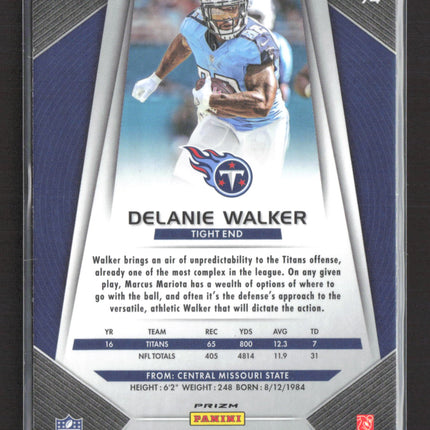 2017 Panini Prizm Delanie Walker #74 Bronze Stars