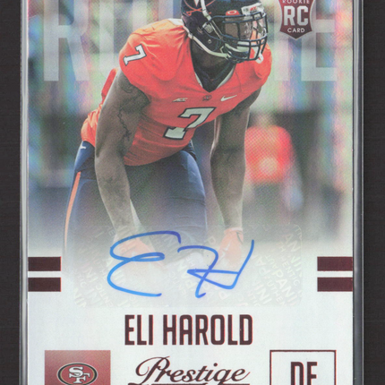 2015 Panini Prestige Eli Harold #237 Auto