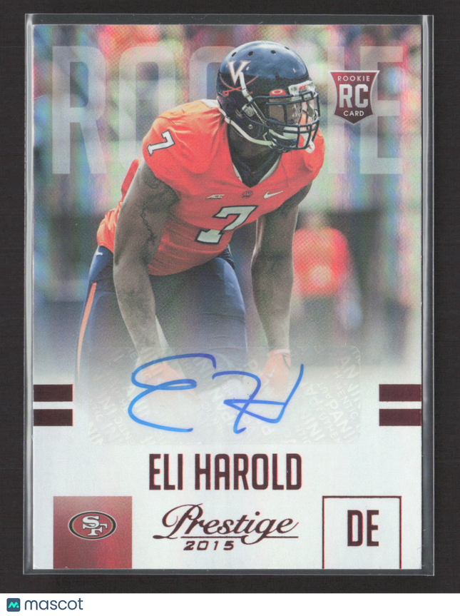 2015 Panini Prestige Eli Harold #237 Auto