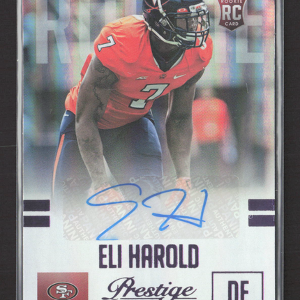 2015 Panini Prestige Eli Harold #237 067/100 Auto
