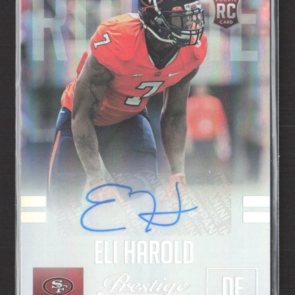 2015 Panini Prestige Eli Harold #237 16/25 Auto