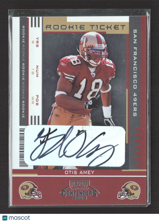 2005 Playoff Contenders Otis Amey #194 Auto
