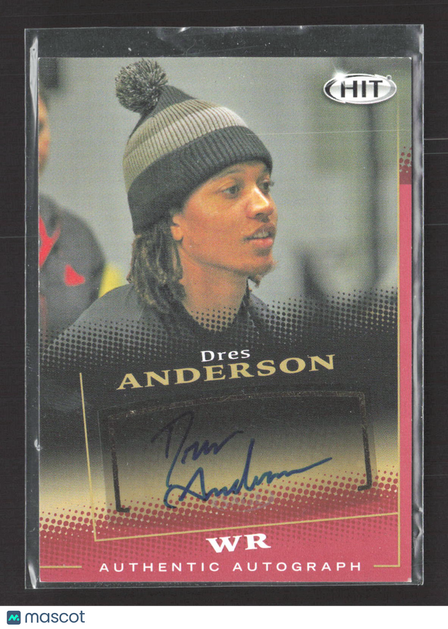 2015 SAGE HIT Dres Anderson #A12 Authentic Autograph Auto