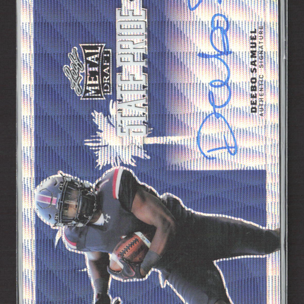 2019 Leaf Metal Draft State Pride Deebo Samuel #SP-DS1 Authentic Signature Auto