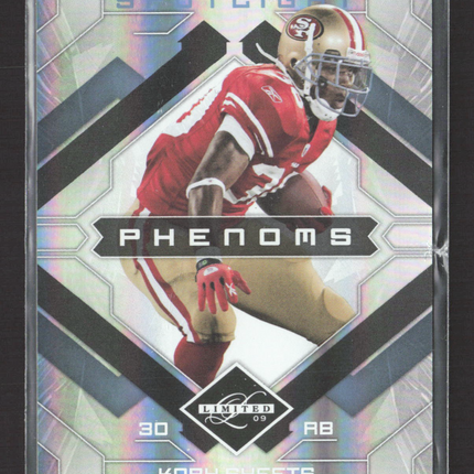 2009 Donruss Limited Phenoms Spotlight Kory Sheets #183 Black 1/1