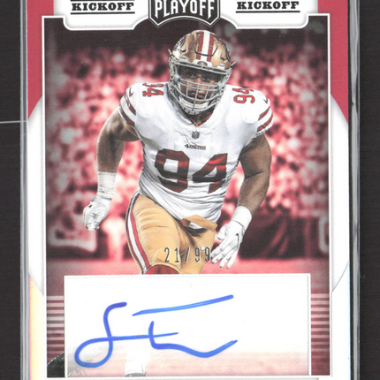2017 Panini Playoff Kickoff Solomon Thomas #RS-ST 21/99 Auto