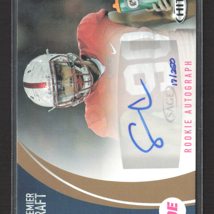 2017 SAGE Hit Premier Draft Solomon Thomas #A24 17/250 Auto