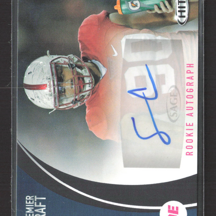 2017 SAGE HIT Premier Draft Solomon Thomas #A24 Auto
