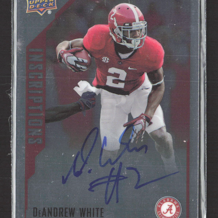 2015 Upper Deck Inscriptions DeAndrew White #DW Auto