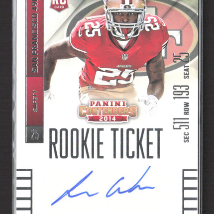2014 Panini Contenders Rookie Ticket Jimmie Ward #142 RC Auto