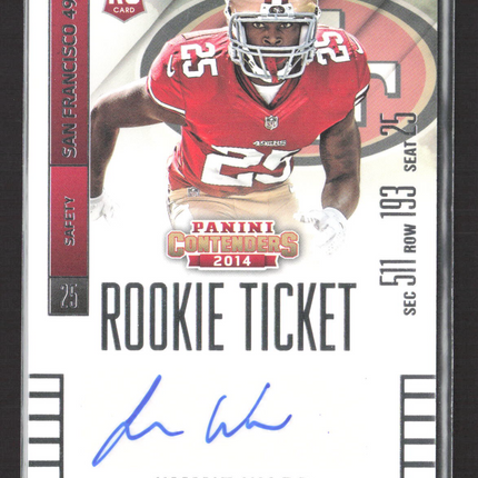 2014 Panini Contenders Jimmie Ward #142 RC Auto