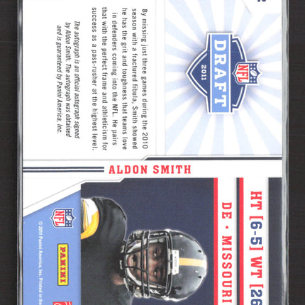 2011 Panini Prestige Draft Aldon Smith #2 Auto