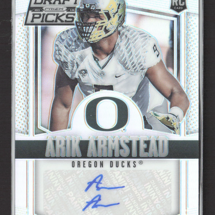 2015 Panini Prizm Collegiate Draft Picks Arik Armstead #154 RC Auto