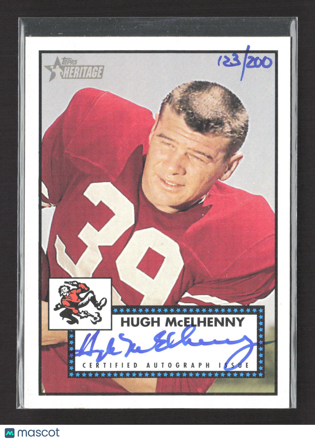2006 Topps Heritage Hugh McElhenny #ROA-HM Auto Real One /200