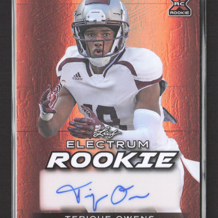 2024 Leaf Electrum Terique Owens #RA-TO1 RC 15/59 Auto