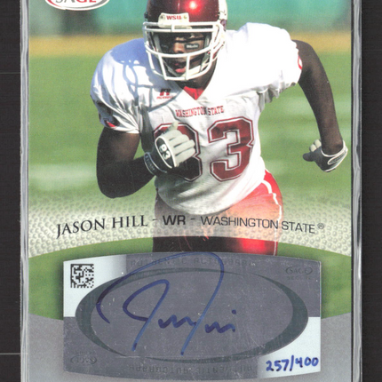 2007 SAGE Silver Level Jason Hill #A25 257/400 Auto