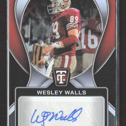 2025 Panini Totally Certified Wesley Walls #SIG-WWS Auto