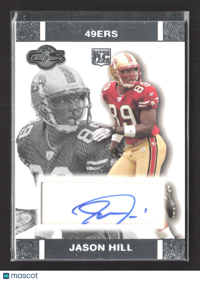 2007 Topps Co-Signers Jason Hill #RA-JH RC Auto