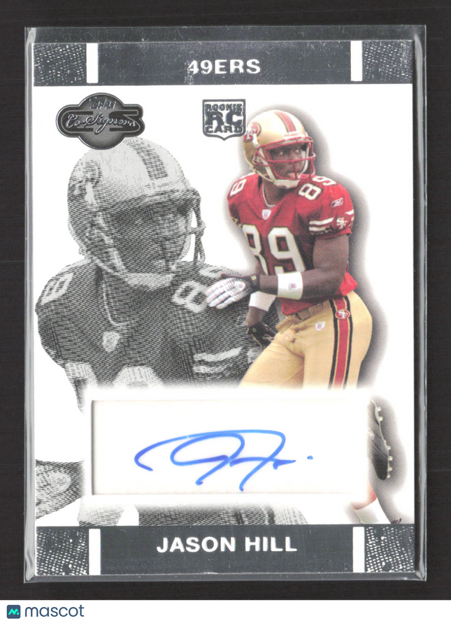 2007 Topps Co-Signers Jason Hill #RA-JH RC Auto