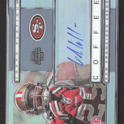 2009 Topps Platinum Glen Coffee #120 RC 056/550 Auto