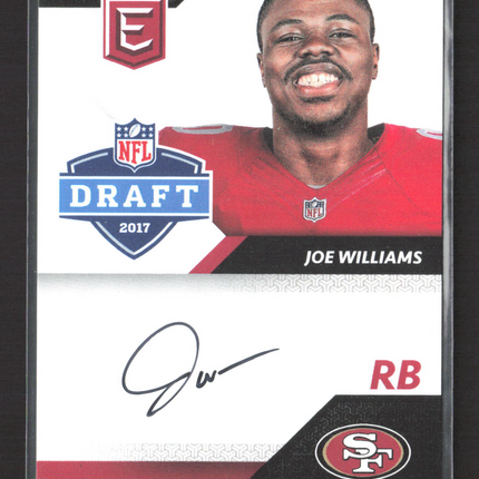 2017 Panini Donruss Elite Pen Pals Joe Williams #PP-JW Auto