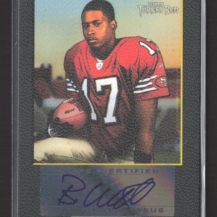 2006 Topps Turkey Red Brandon Williams #TRA-BW Black 47/50 Auto