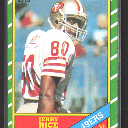 1986 Topps Jerry Rice #161