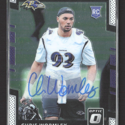 2017 Panini Donruss Optic Chris Wormley #143 RC Auto