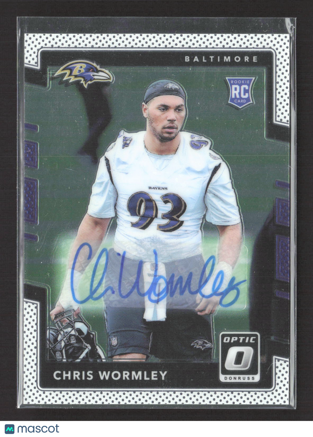 2017 Panini Donruss Optic Chris Wormley #143 RC Auto