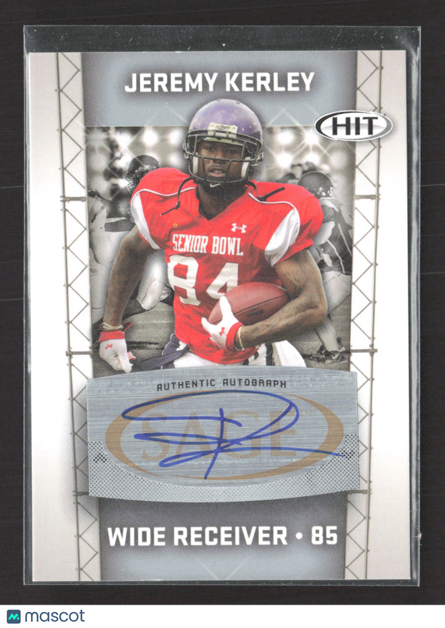 2011 SAGE HIT Jeremy Kerley #A6 Auto
