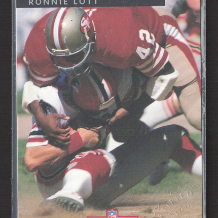 1992 Pro Line Profiles Ronnie Lott #1 of 9 Auto