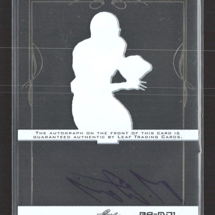 2015 Leaf Clear Mike Davis #BA-MD1 Auto