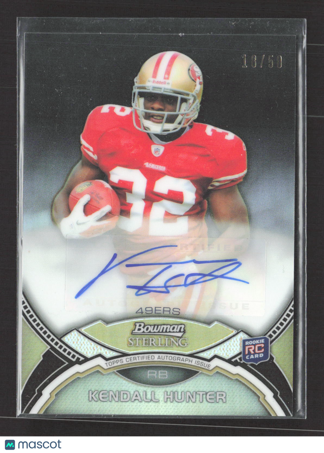 2011 Bowman Sterling Kendall Hunter #BSA-KH RC 18/50 Auto