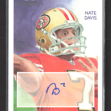 2009 Topps National Chicle Nate Davis #NCA-ND Auto
