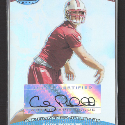 2004 Topps Bowman's Best Cody Pickett #160 Auto