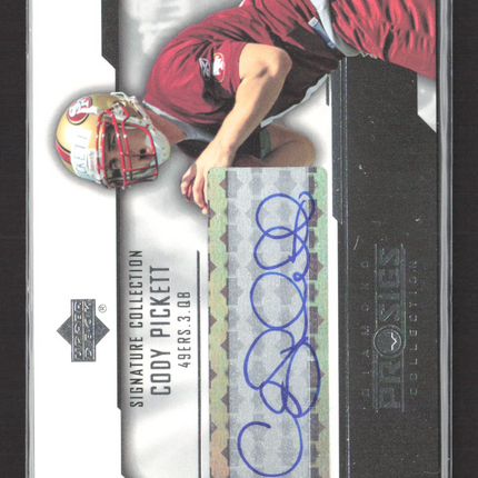 2004 Upper Deck Diamond ProSigs Signature Collection Cody Pickett #SC-CP Auto