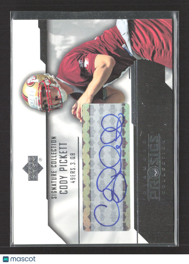 2004 Upper Deck Diamond ProSigs Signature Collection Cody Pickett #SC-CP Auto