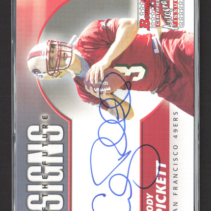 2004 Bowman Signs of the Future Cody Pickett #SF-CP Auto